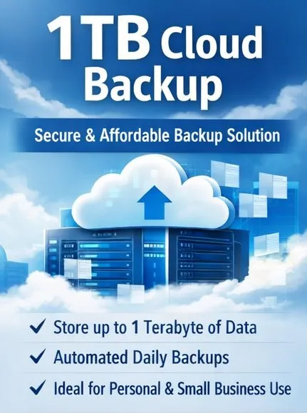 [DLB000008] 1TB Cloud Backup