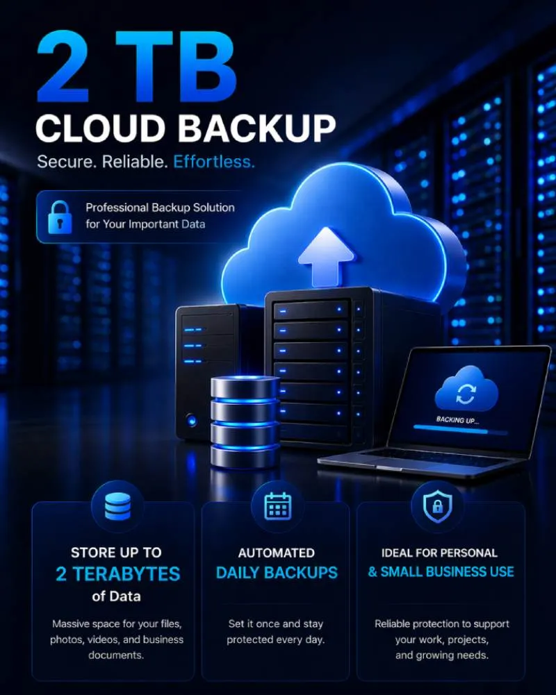 [DLB000010] 2TB Cloud Backup